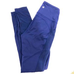 Lululemon ankle length navy legging